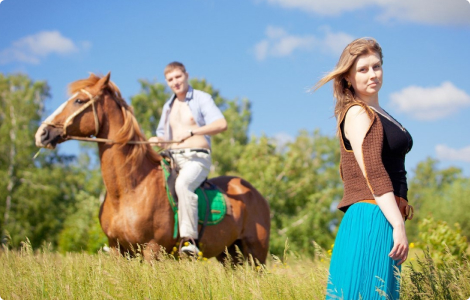 horse and human